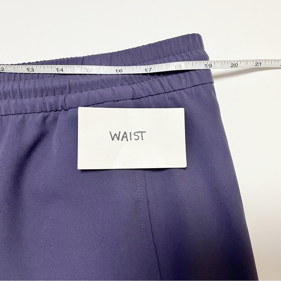 Athleta Stride Pants XL purple pull-on drawstring athleisure casual wide leg - Picture 9 of 13